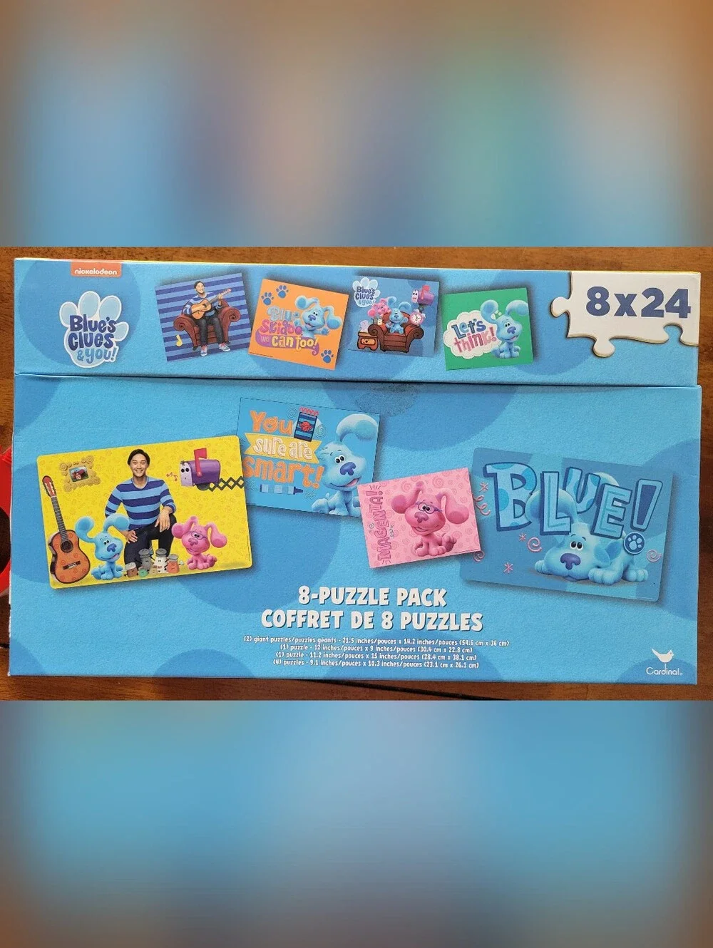 nickelodeon Blue's Clues & You 8-Puzzle Pack - Excellent Like New Condition